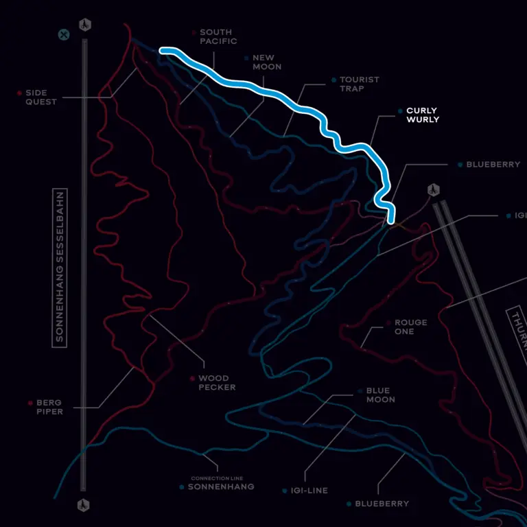 Hervorgehoben: Trail Curly Wurly - Bikepark Arber